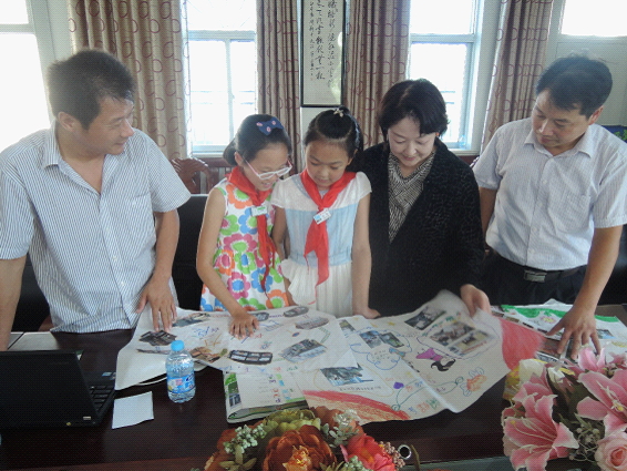 上海崇明島・裕安小学校訪問