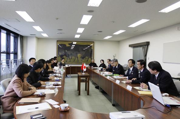 愛知県農業総合試験場視察